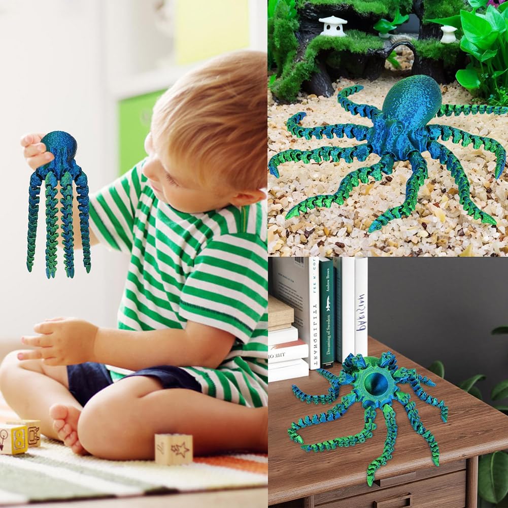 Amazon.co.jp: TBOLINE 3Dプリントタコ関節オクトパストイ