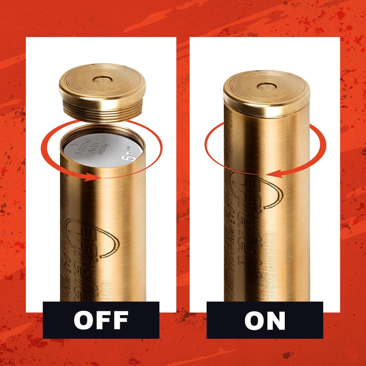 Firefield 30-06 in-Chamber Brass Boresight with Red Laser