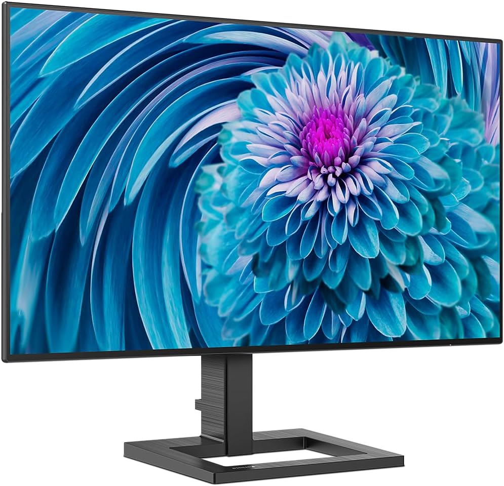 Philips 275E2FAE - 27 Inch QHD Monitor, 75Hz, 4ms, IPS, Speakers, AMD FreeSync, Frameless Design (2560 x 1440, 350 cd/m², HDMI/DP)