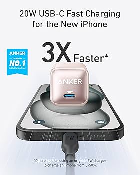 Amazon.com: Anker USB C Charger Block, 20W PIQ 3.0 Compact