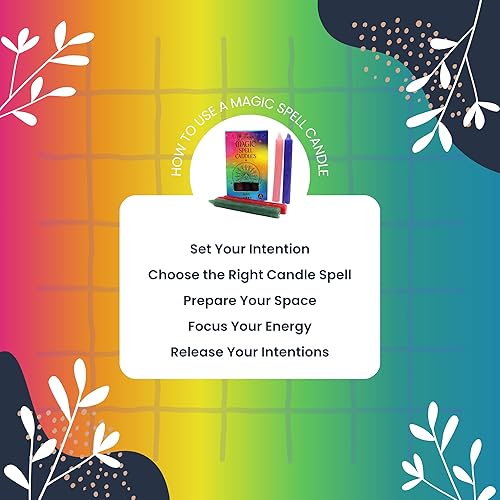 Miniatura 7 de Soul Sticks Aura - Velas cónicas de hechizo mágico de 4 pies, 20 unidades, ideales para altar, rituales, ceremonias, vela púrpura de meditación para