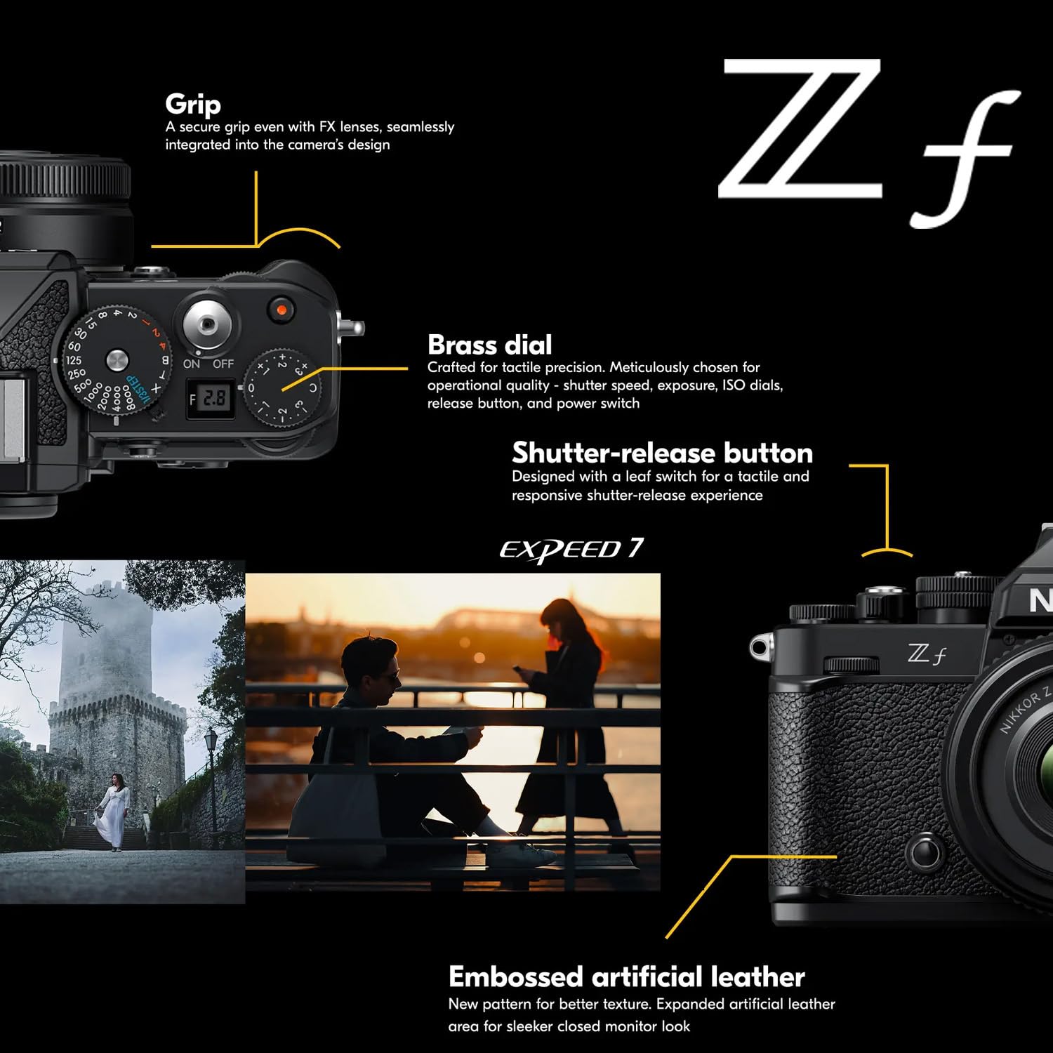 Amazon.com : Nikon Z F Mirrorless Camera with EXPEED 7 Image