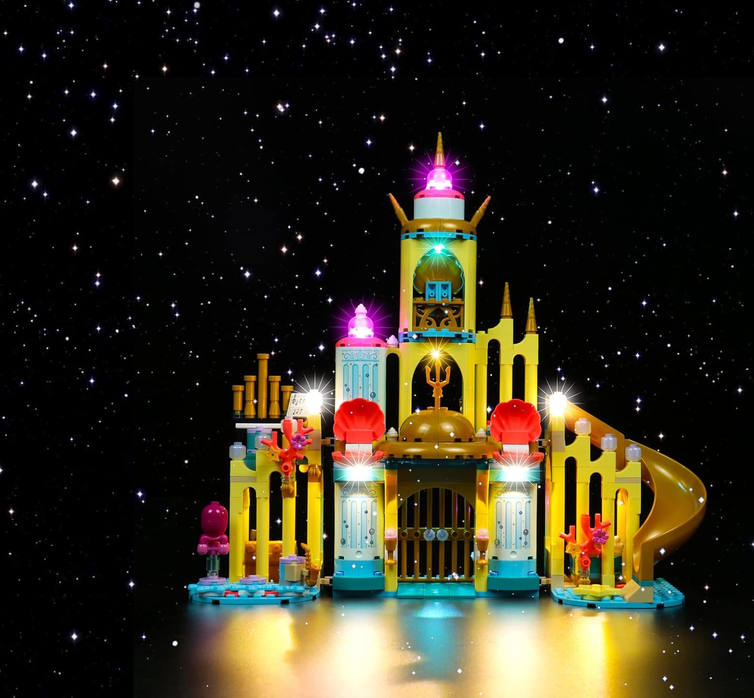 GC Light kit for Lego® Ariel's Underwater Palace 43207(Lego Set is not Included) (Classic)