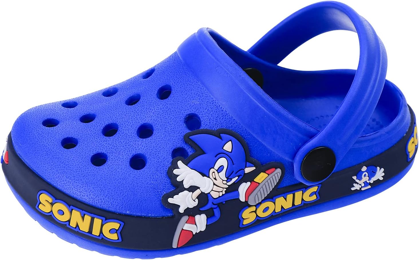 SbeofnatCartoon Kids Garden Shoes Toddler Clogs Sandals, Slip on Water Shoes for Boys, Children Beach Slipper