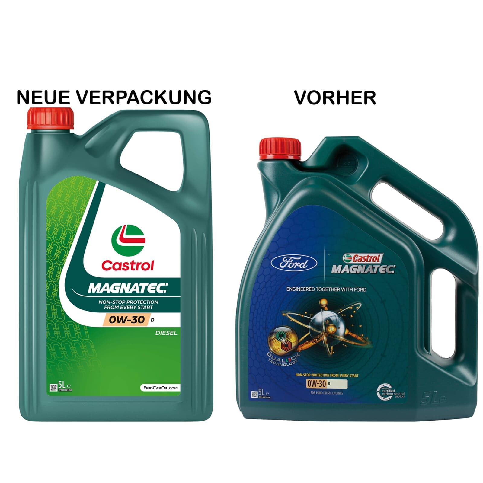 2x 15F67A Motoröl (5 L) | 15F67A / 157C37, Magnatec 0W-30 D