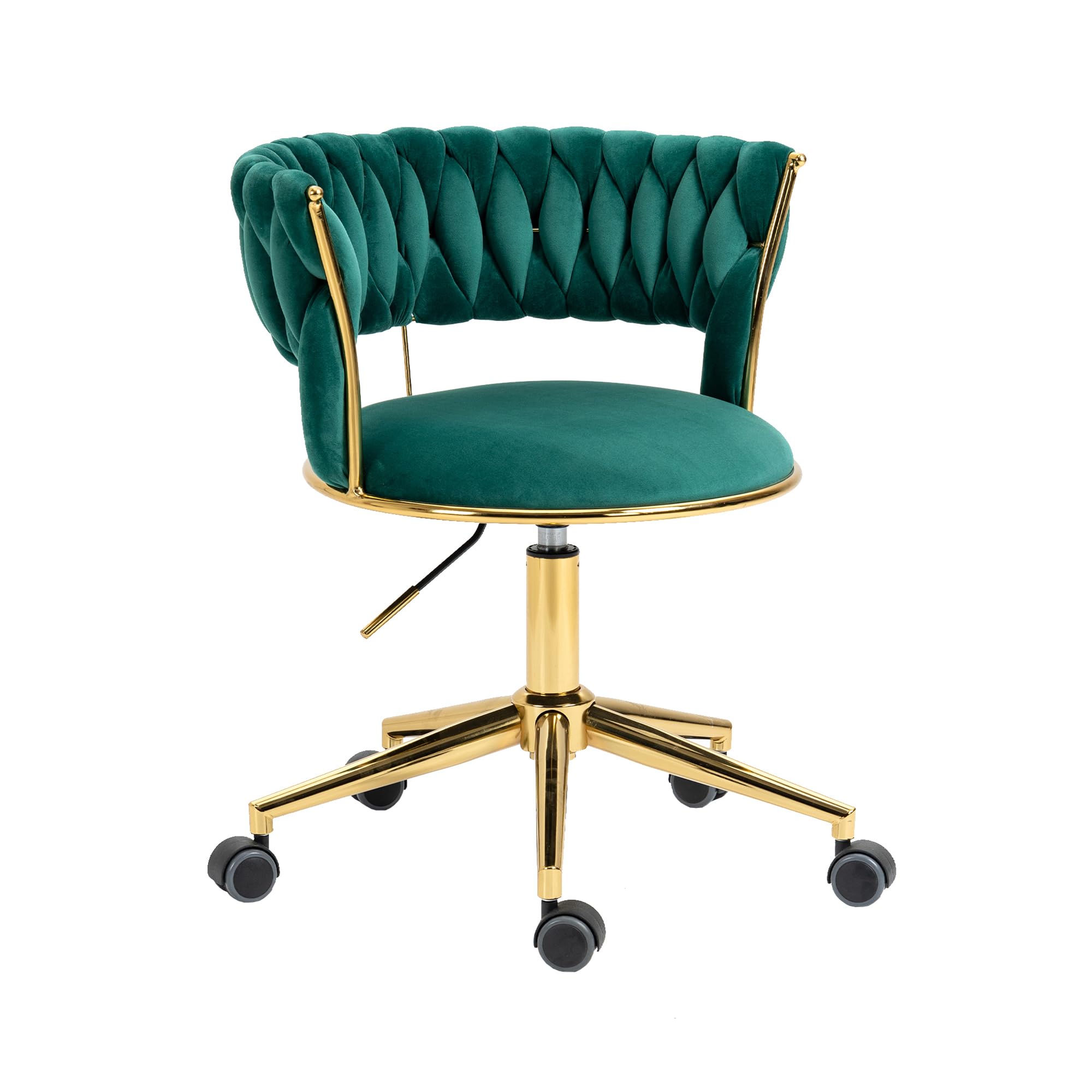 Amazon.com: QQU Swivel Velvet Office Chair 360° Rotation