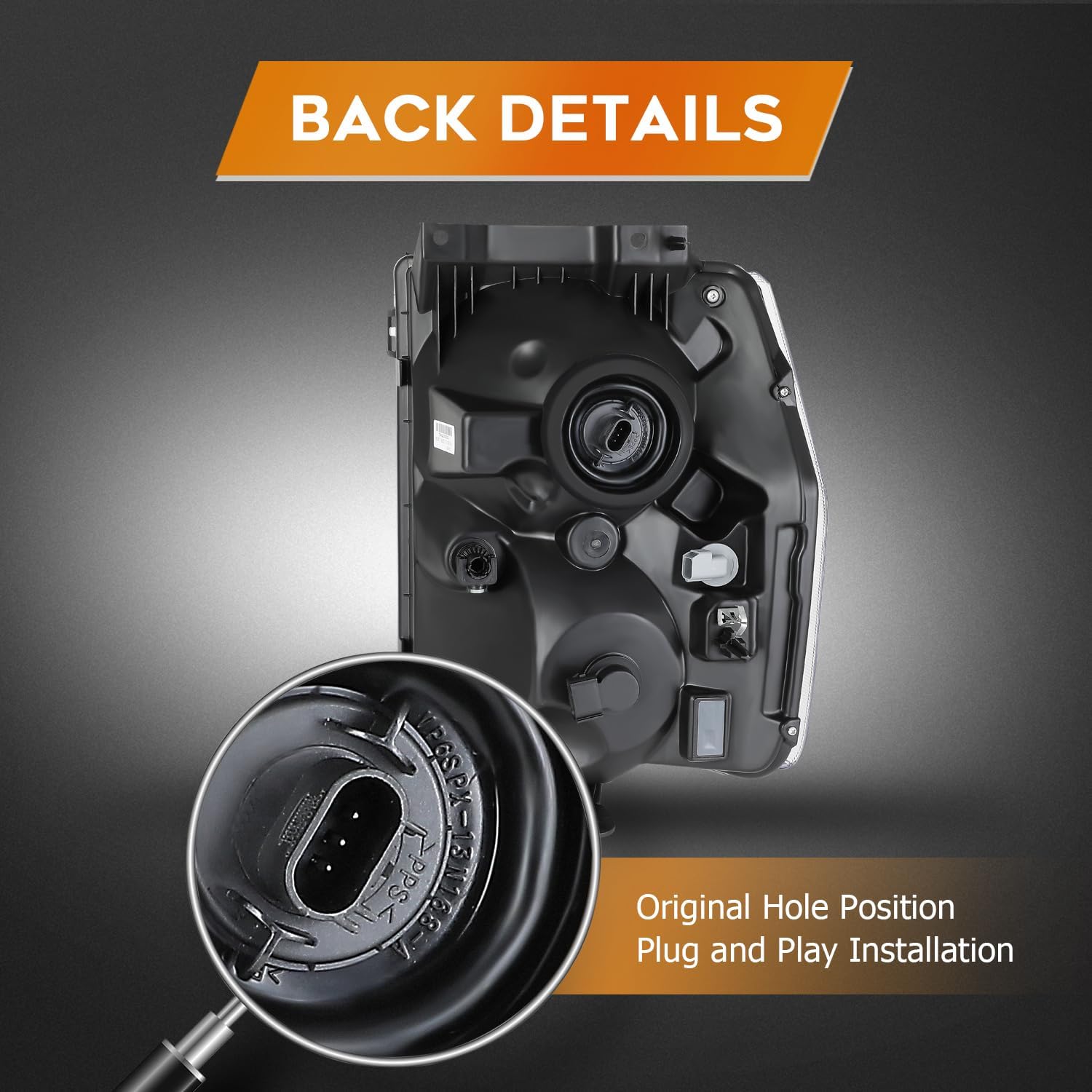 Headlight Assembly For Ford For E-150 2008-2014 For E-250 2008-2014 For E-350 2008-2019 2021 For E-450 2008-2019 2021 For F650 Passenger Side Headlamp