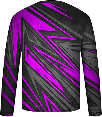 Mens Workout Shirts Casual Fashion Long Sleeve Crewneck Sweatshirt Lounge Print Graphic Tee Shirts Loose Pullover