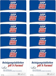 Fittydent super Reinigungstabletten, 10x32 Stk