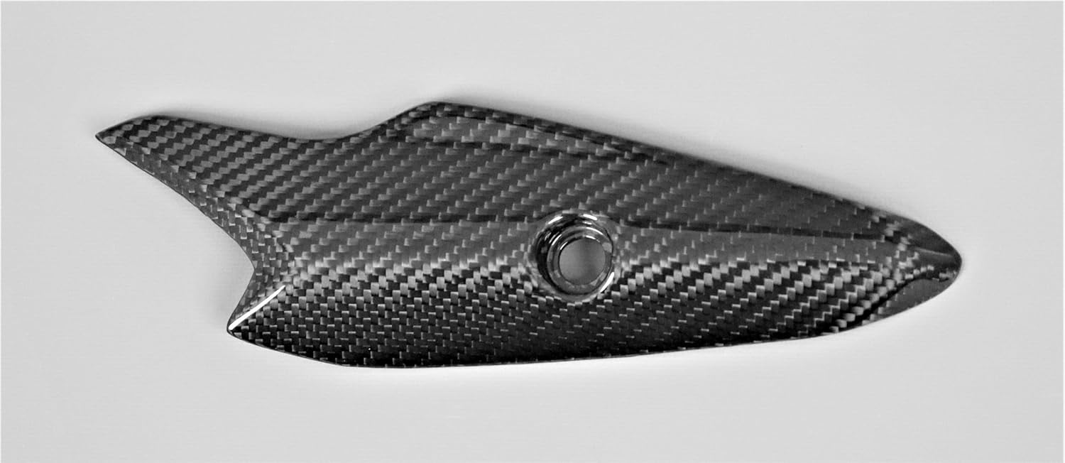 Carbon Fiber Lower Exhaust Cover for Kawasaki Z900 2017-2023