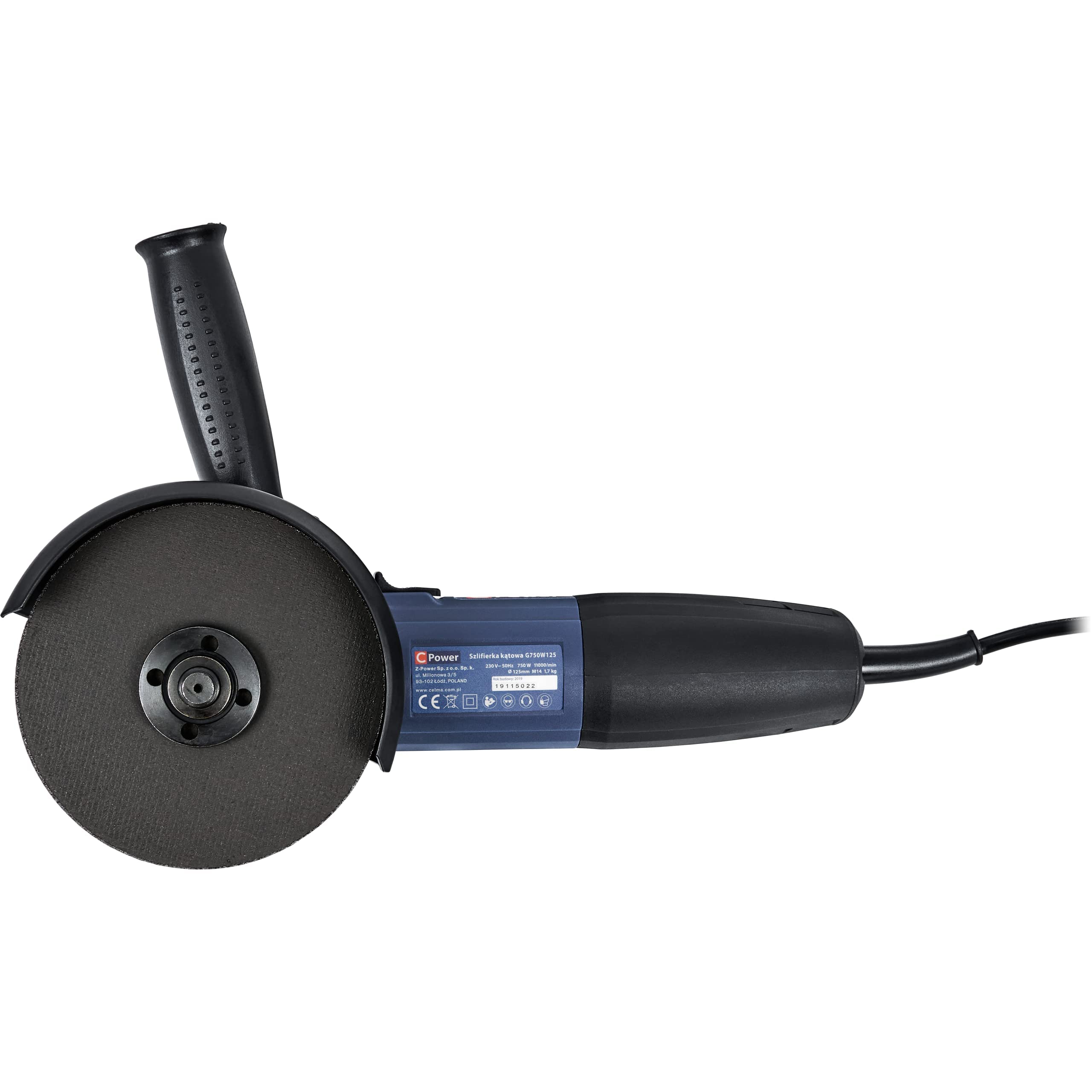 Szlifierka kątowa CELMA C-Power G750W125 3LATA GWARANCJI!