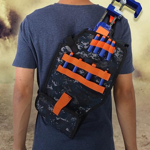 Miniatura 3 de Pistola de juguete con cinturón ajustable, bolsa de almacenamiento para armas, pistola de juguete para cinturón de tiro al objetivo, kit de clip de