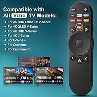 Vista 2 de Universal Remote Control for Vizio Smart TV XRT270 XRT260 XRT140 XRT136 FHD 4K QLED UHD Smartcast Quantum Pro D/E/PX/P/M/V Series TV Remotes