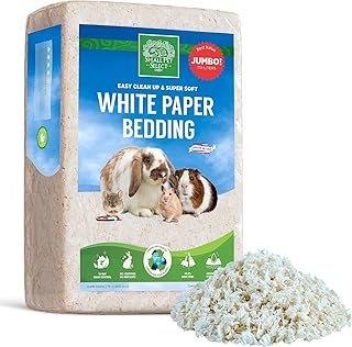 Small Pet Select Unbleached White Paper Bedding, 178L