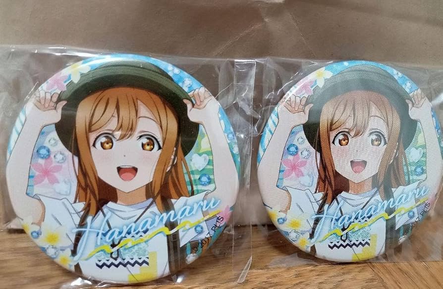 ラブライブサンシャイン 国木田花丸 缶バッジ