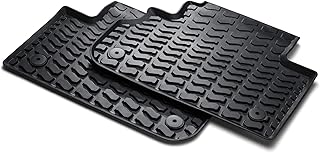 Audi 80A061511 041 Rubber Floor Mats All-Weather Mats 2x Rubber Mats Rear