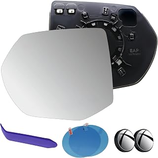 Driver Side Mirror Glass Compatible with Tahoe, Yukon, Escalade