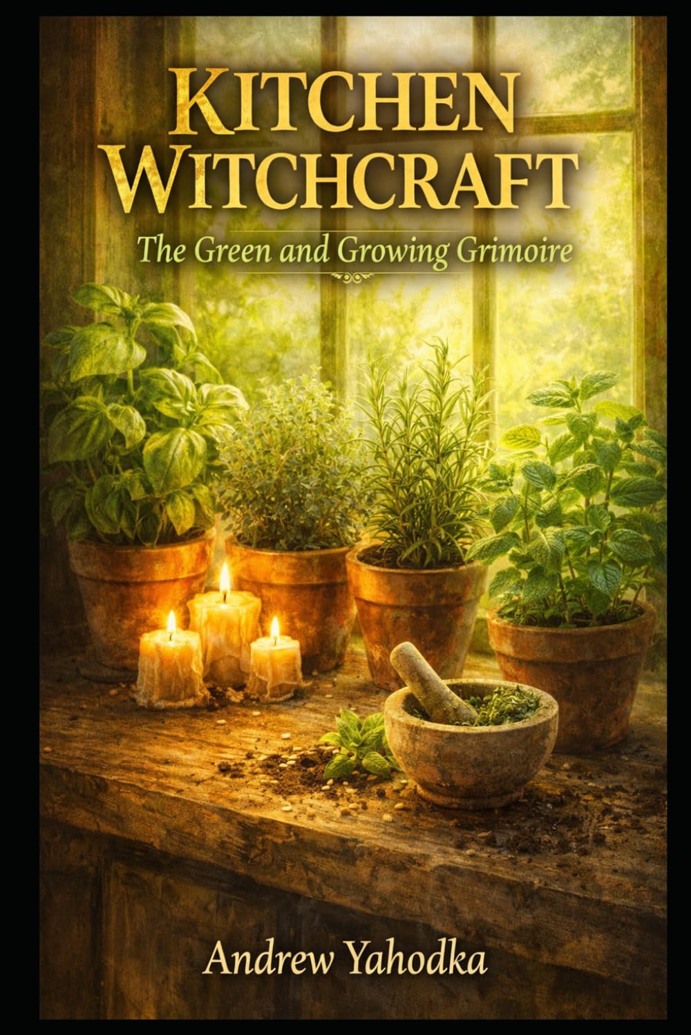 Kitchen Witchcraft: The Green and Growing Grimoire: Herb Magic, Plant Spirit Workings & Sacred Garden Spells for the Practical Hedge Witch