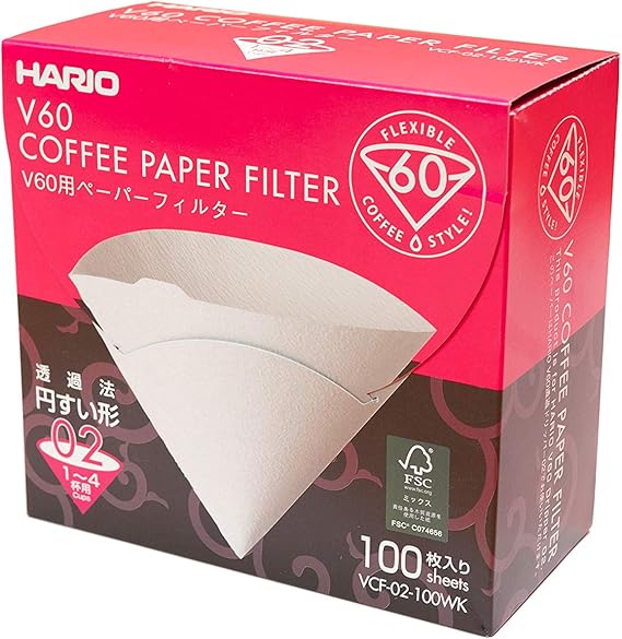 Hario V60 Paper Coffee Filters Single Use Pour Over Cone