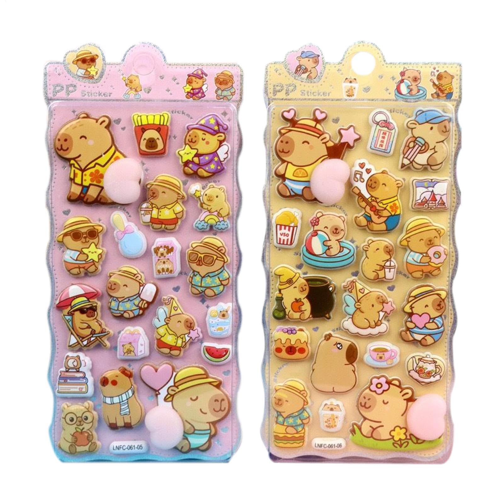 3D Butt Stickers, Cute Bondrop Stickers, Girls, Decorations, Squishy Stickers, 3D Stickers, Marshmallow Stickers, Silicones, 3D Cute, Girls, Kids, DIY Decorations, Notebooks, Smartphones, Presents, 2 