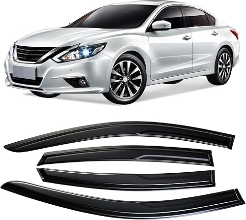 Arokzn 94269 - 4 viseras adhesivas para ventana, deflector de lluvia, diseñado para Honda CR-V (CRV) 2017-2022