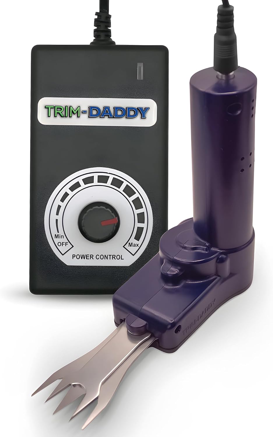 Trim Daddy 5th Generation | Wet or Dry Hydroponic Plants |Electric Trimmer Packaged with 3 Different Functions | High Carbon Blades Light Weight 1/2 lb, 1 Year Warranty