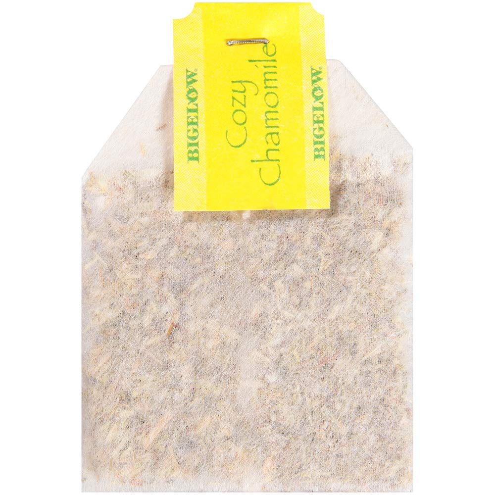 Bigelow Cozy Chamomile Herbal Tea Bags 28-Count Box (Pack of 3) Chamamile Tea Bags Relaxing Herbal Tea All Natural Gluten Free