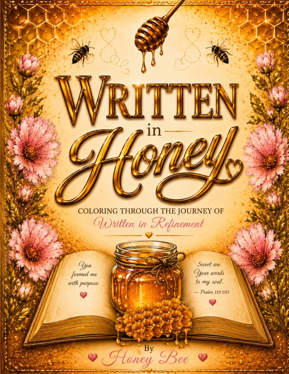 Written in Honey: Coloring Through the Journey of Written in Refinement