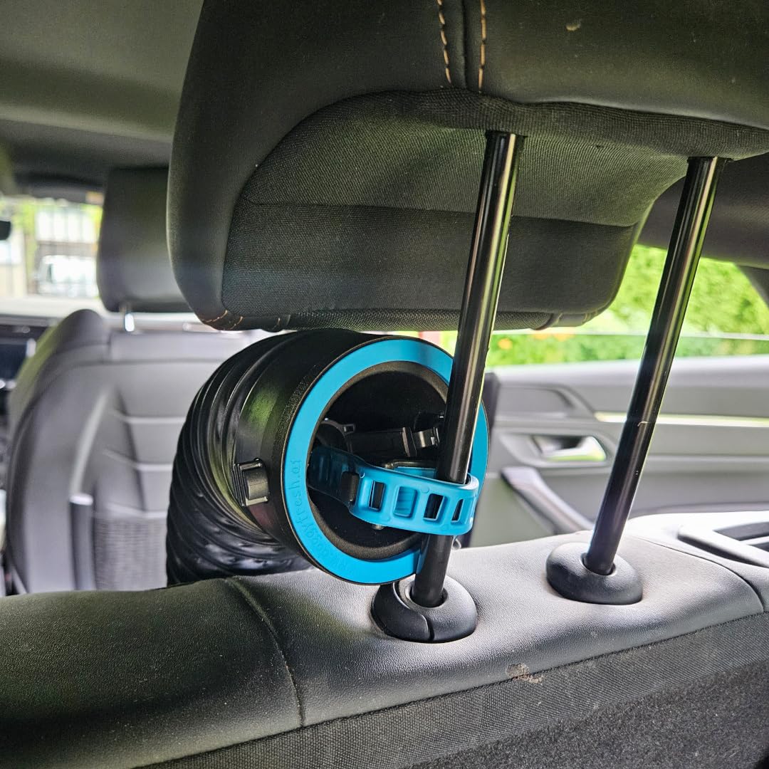 Doggyfresh Ventilación, refrigeración para perros en el coche (azul) | Transporte aéreo activo