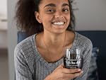 A Wise Woman Once Said F*** This Sh** and She Lived Happily Ever After - Funny Sassy Novelty - 15 oz Stemless Wine Glass