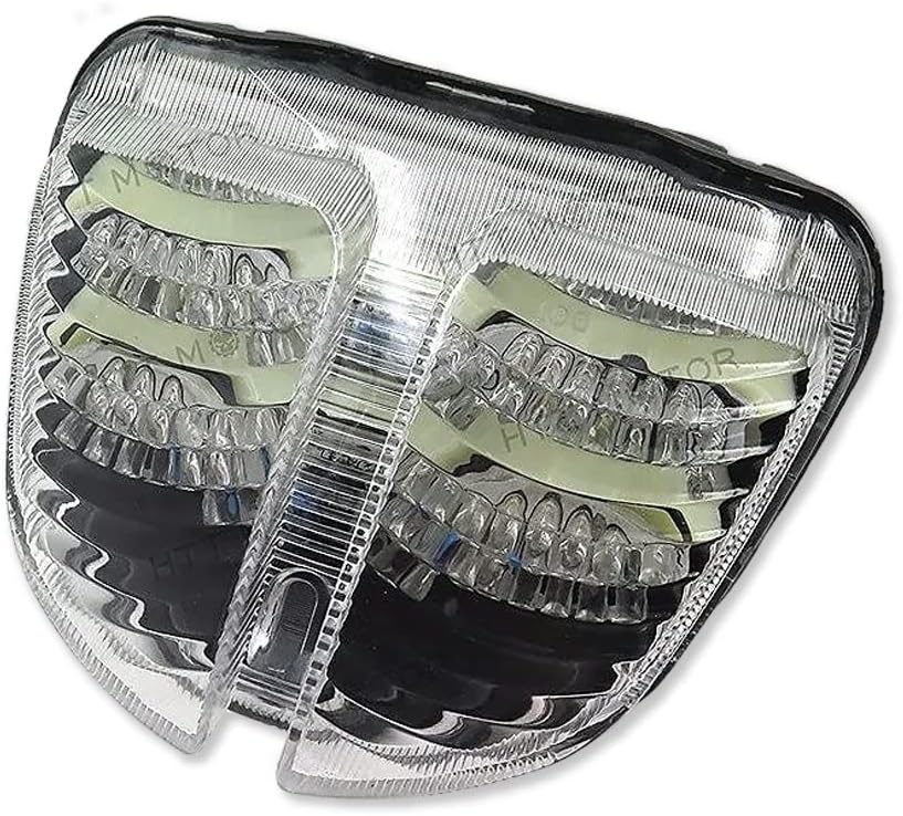 MT044- Tail Light Brake Light Compatible with 2006 2007 Suzuki Gsxr 600 Gsx-R600 750 Gsx-R750 Clear
