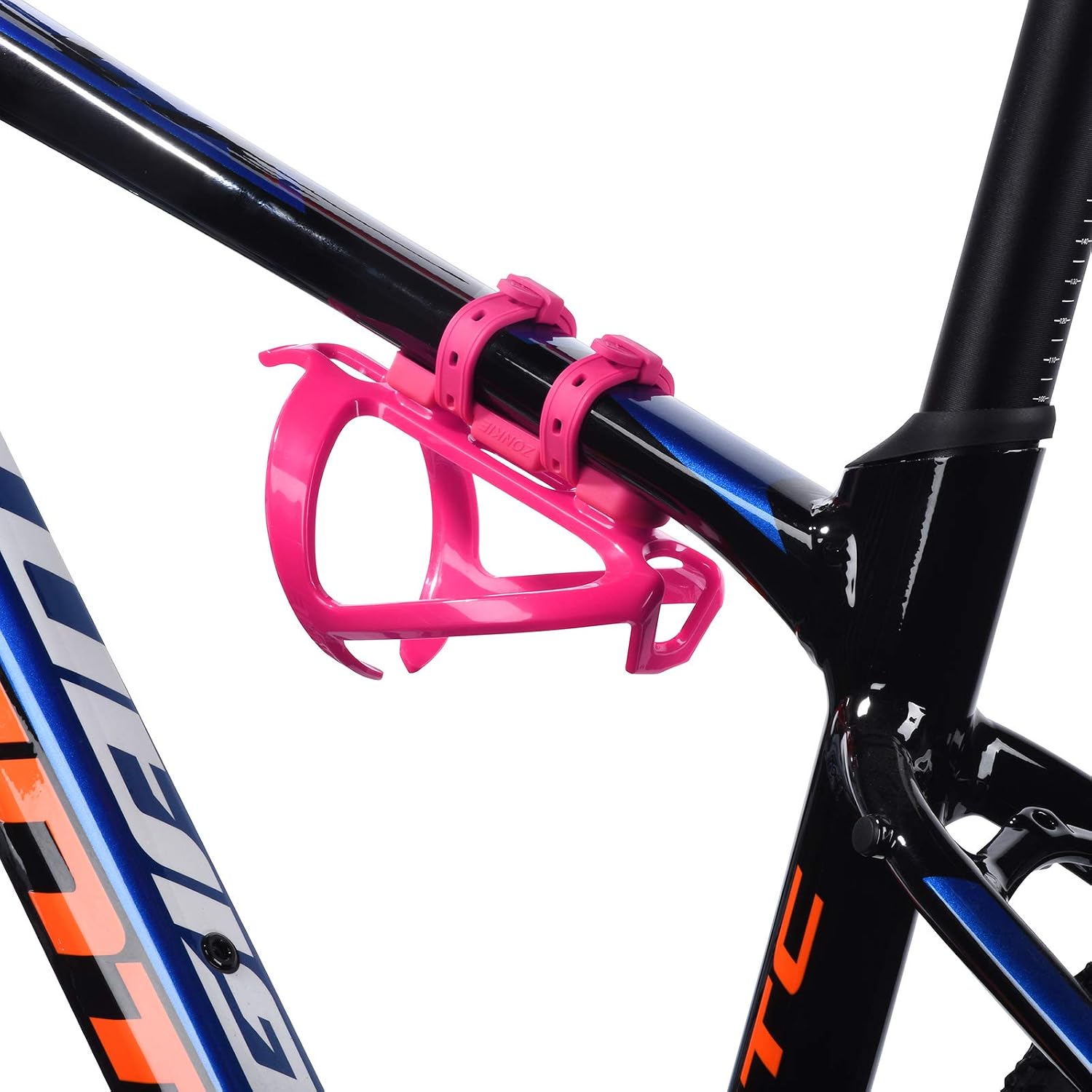 Bike Bottle Cage Mounting Base, Cup Mounting Base for Many Kinds Bikes, Fits Most Stroller Drink Holder, Silicone Material, Many Colors are Available.