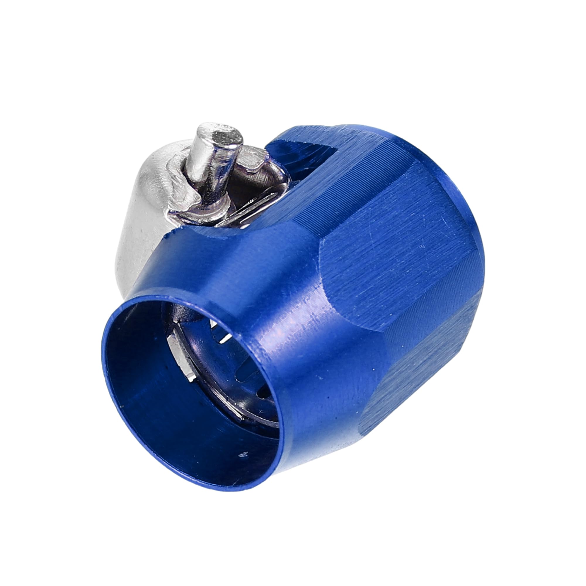 Lot De 2 Adaptateurs De Tuyau Carburant 6AN Mâle Vers 5/16" - Aluminium Anodisé Noir
