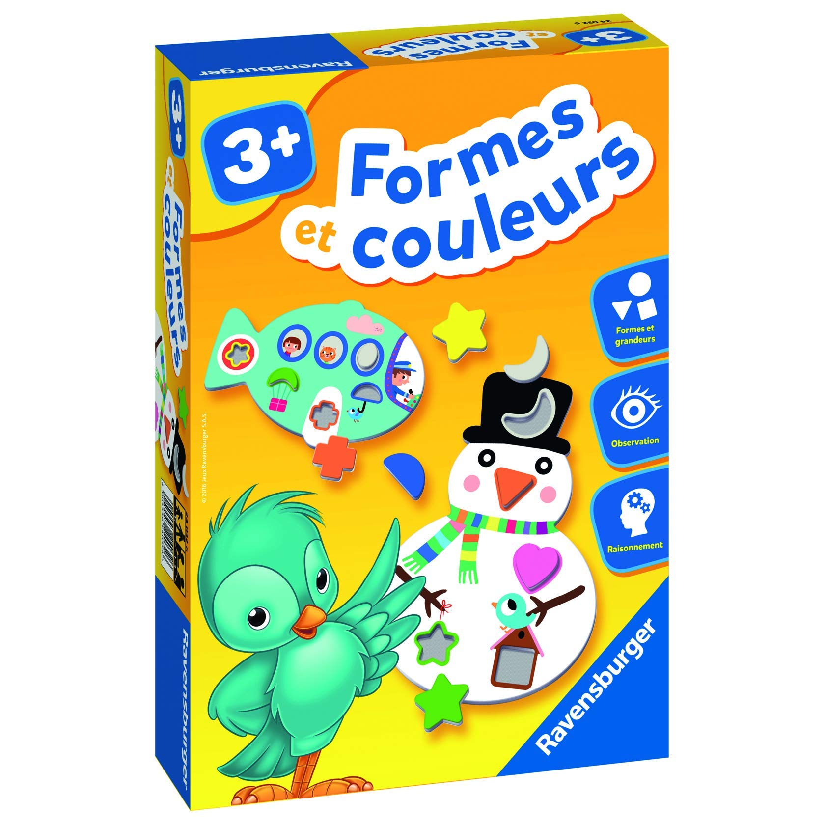 Ravensburger - 24032 - Formes Et Couleurs - Apprendre à Lire/écrire