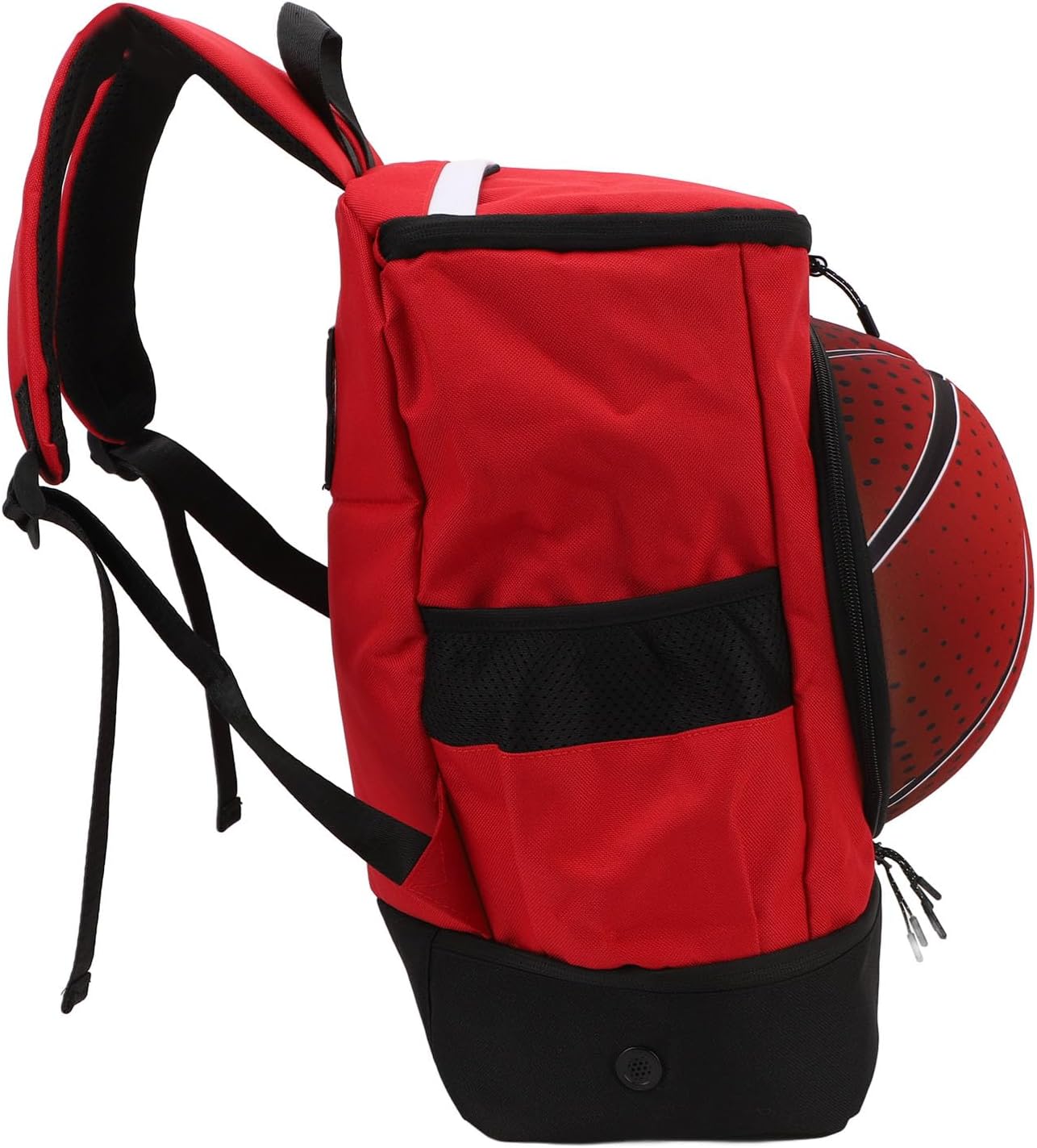 ANGGREK Football Backpack, Zippered TearProof Basketball Bag for Travel