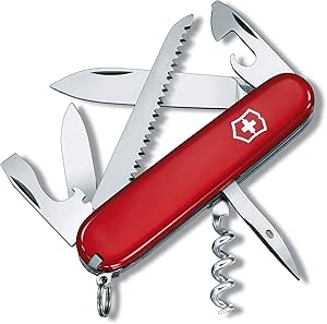 Victorinox Camper 13 Function Pocket Knife, Red