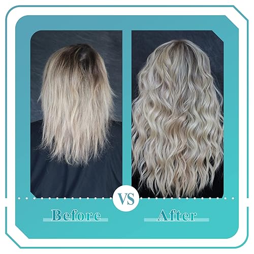Miniatura 6 de Extensiones de cabello humano, color balayage, extensiones en cinta de 12 a 24 pulgadas, 100 % trama brasileña, 1.06 - 1.76 onzas, 20 piezas de