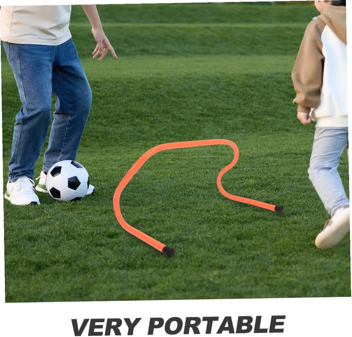 SOLUSTRE 4pcs Agility Hurdles 15cm Plastic Speed Hurdles Training Equipment for Soccer Football Youth Track Field Obstacle Course