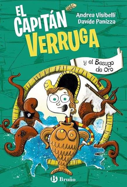 Portada de El capitán Verruga, 2. El capitán Verruga y el Besugo de oro