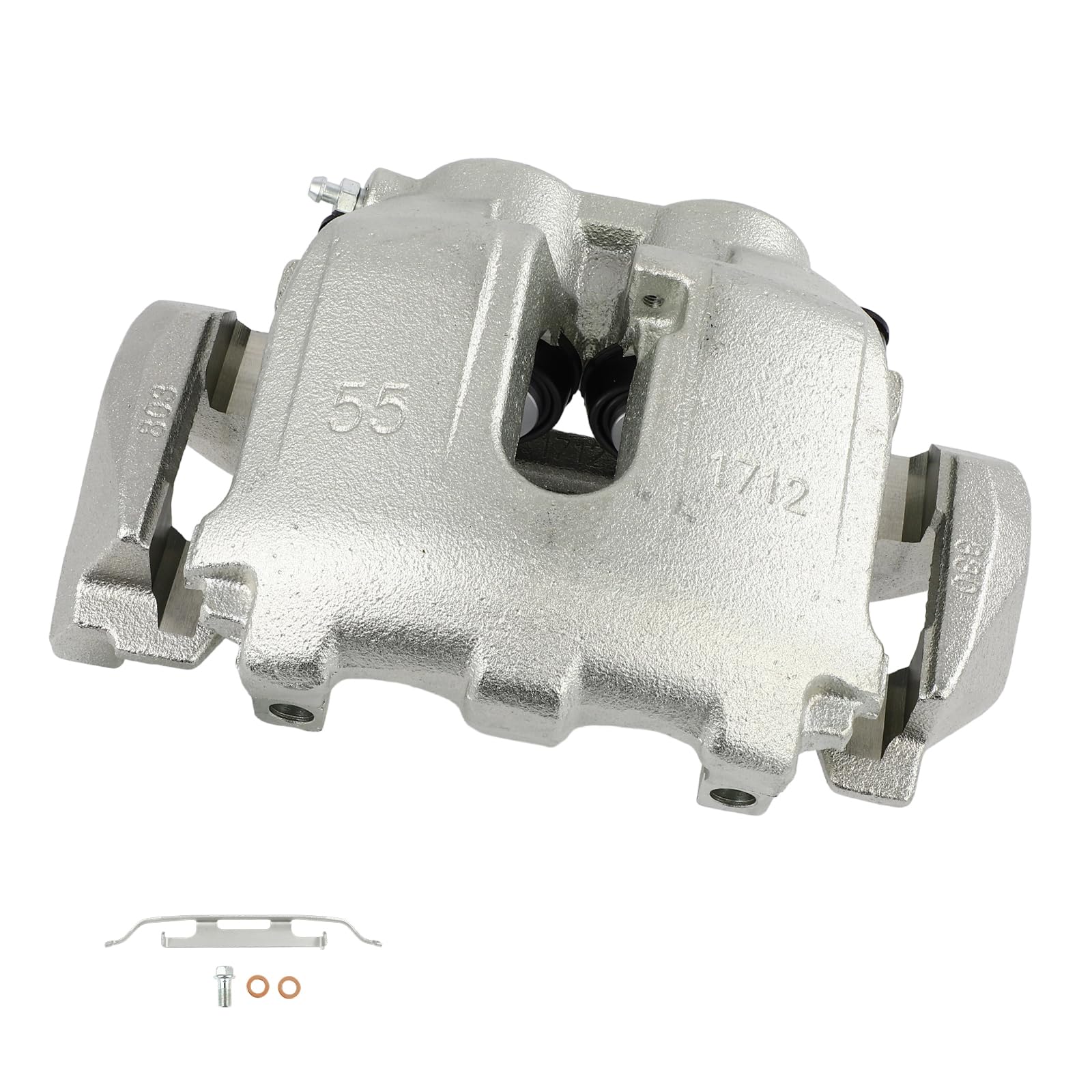 cciyu Front Left Driver Side Disc Brake Caliper Assembly w/Bracket 19B3257