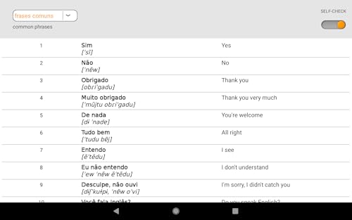 Aprendemos palavras portuguesas com Smart-Teacher