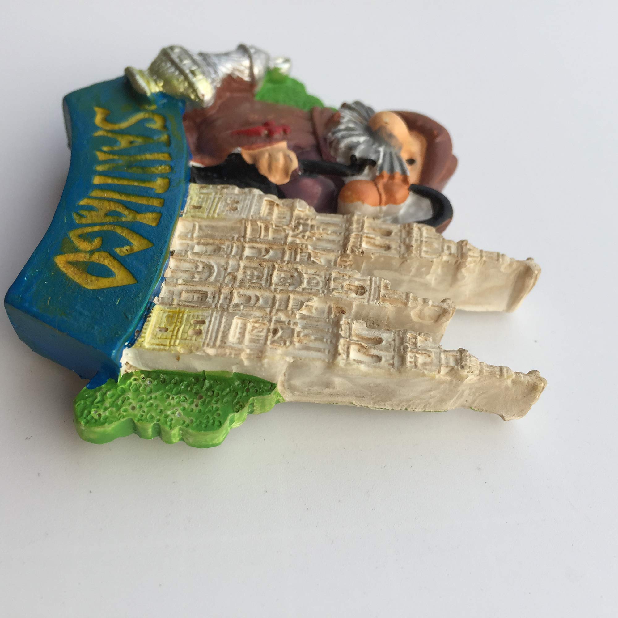 Imán 3D De Santiago De Chile - Decoración Para Nevera, Recuerdo De Viaje O Regalo Original