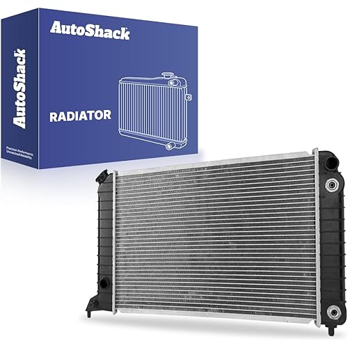 AutoShack Radiator 15" (381.0 mm) Core Replacement for 1994-2003 Chevrolet S10 1994-2003 GMC Sonoma 1996-2000 Isuzu Hombre 1-PC