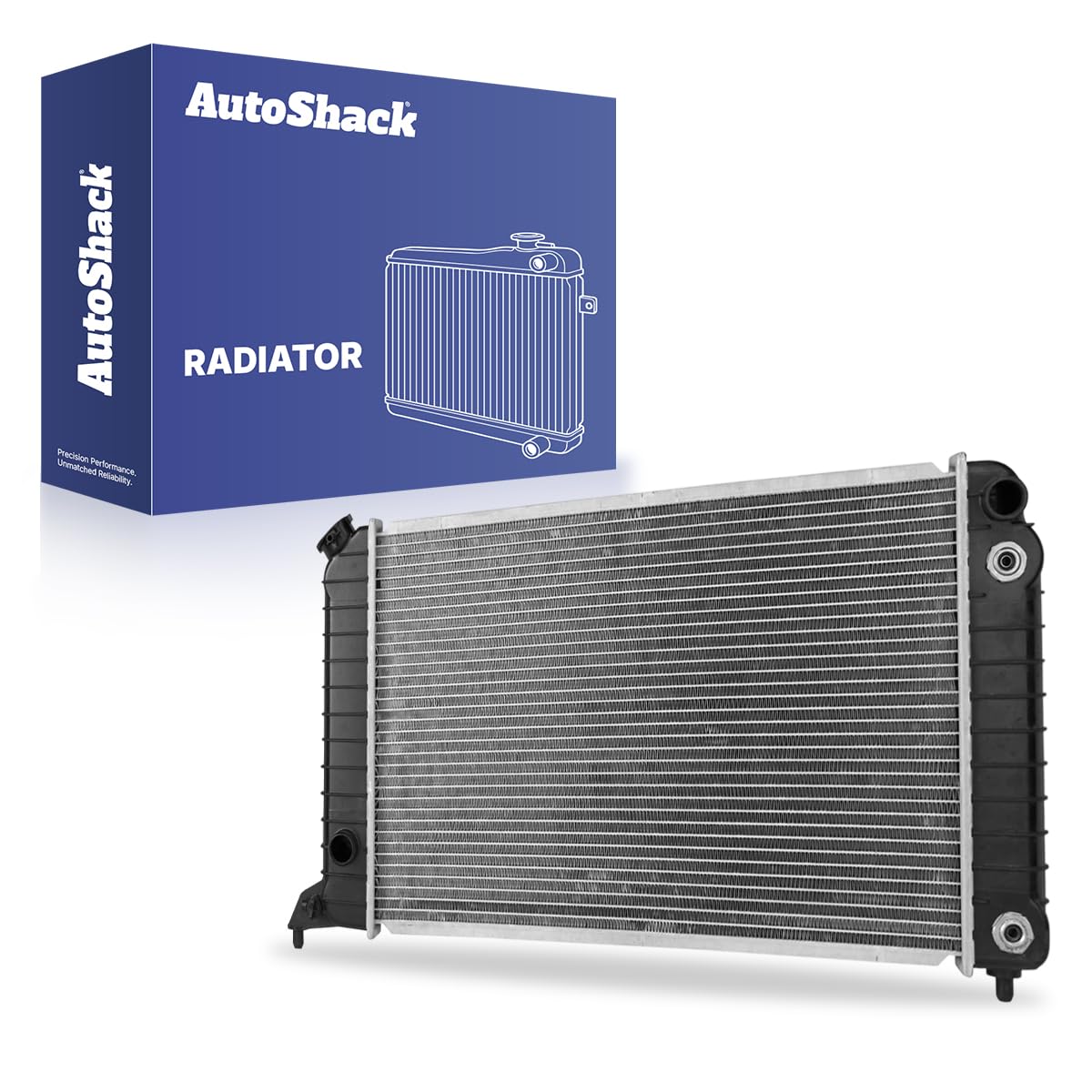 AutoShack Radiator 15" (381.0 mm) Core Replacement for 1994-2003 Chevrolet S10 1994-2003 GMC Sonoma 1996-2000 Isuzu Hombre 1-PC