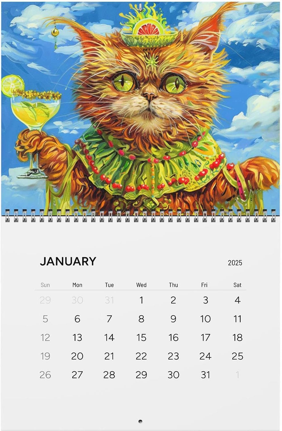 Calendario 2025 Promemoria Festività Ufficio Planner Famiglia - Foto 8