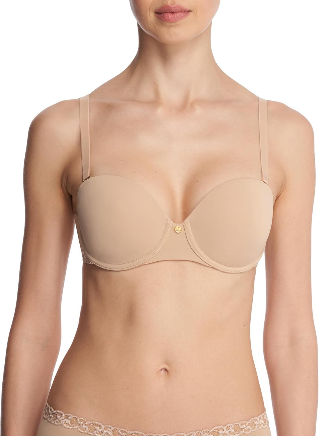 Natori Womens Pure Luxe Strapless Contour Underwire - Image 4