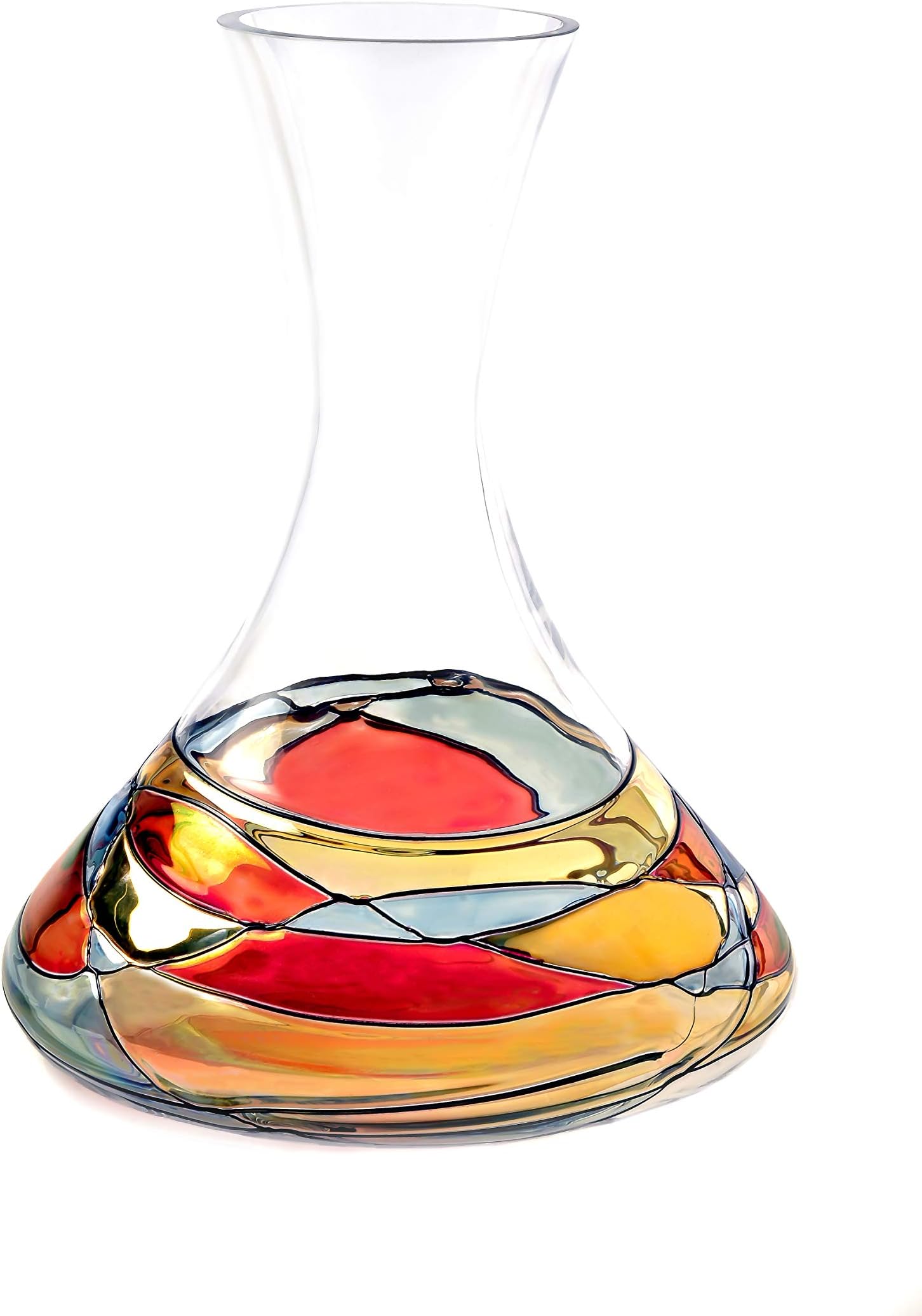 Wine Decanter Red Line