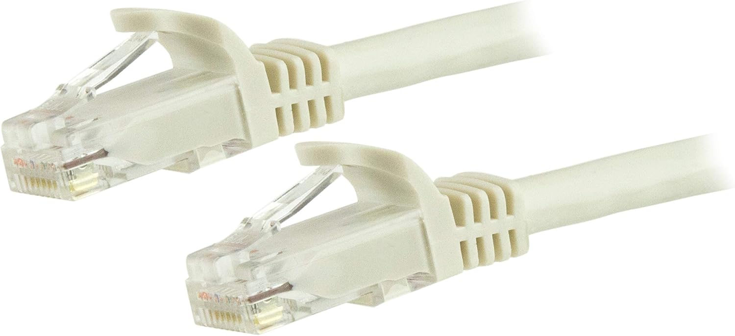 5m CAT6 Cable White CAT 6 Gigabit
