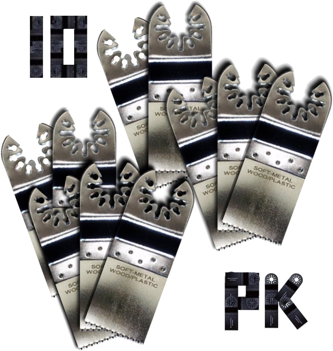 INTEGRA Tools Platinum Series Blades 10Pcs Stainless Steel 11/4Inch