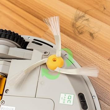 Roomba Yan Fırça 3'lü Paket Roomba 850,860,861,Roomba 864,866,Roomba 900 975 976 974 980 Serisi Yan Fırça Aksesuar yedek Set-3 Adet